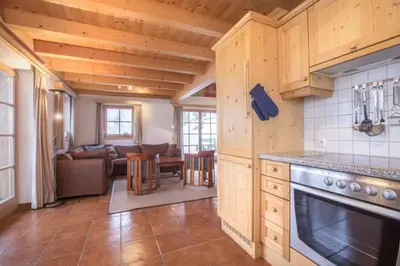 Küche/Küchenzeile in der Unterkunft Schöneben Chalet Waldkrone