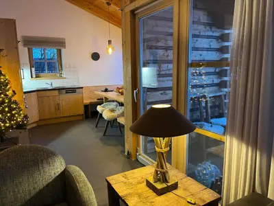 Küche/Küchenzeile in der Unterkunft Schöneben Chalet Ferienwelt
