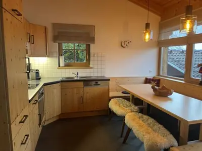 Küche/Küchenzeile in der Unterkunft Schöneben Chalet Ferienwelt