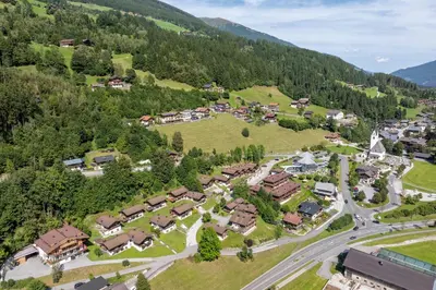 Naturlandschaft in der Nähe des Ferienhauses