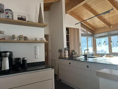Küche/Küchenzeile in der Unterkunft Schöneben Chalet Anne Marie
