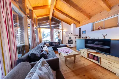 Küche/Küchenzeile in der Unterkunft Schöneben Chalet Wiesenwald