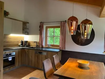 Küche/Küchenzeile in der Unterkunft Schöneben Chalet MilKa
