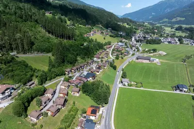 Naturlandschaft in der Nähe des Ferienhauses