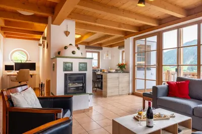 Küche/Küchenzeile in der Unterkunft Schöneben Chalet Steinlinge