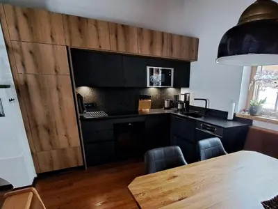 Küche/Küchenzeile in der Unterkunft Schöneben Chalet Schiffer