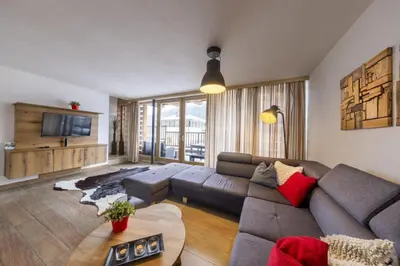 TV/Unterhaltungsangebot in der Unterkunft Schöneben Haus Anemone