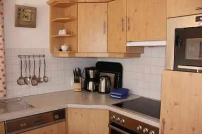 Küche/Küchenzeile in der Unterkunft Schöneben Haus Edelweiss