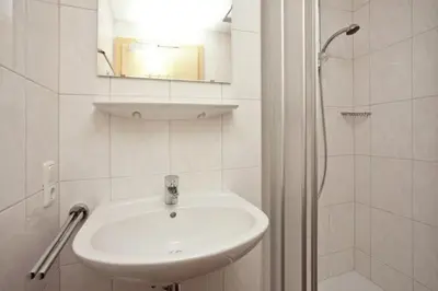 Ein Badezimmer in der Unterkunft Schöneben Haus Edelweiss