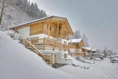 Schöneben Chalet Sonnenwende im Winter