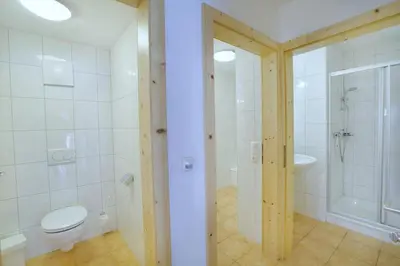 Ein Badezimmer in der Unterkunft Schöneben Haus Wikinge