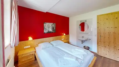 Ein Bett oder Betten in einem Zimmer der Unterkunft Schöneben Chalet Escape