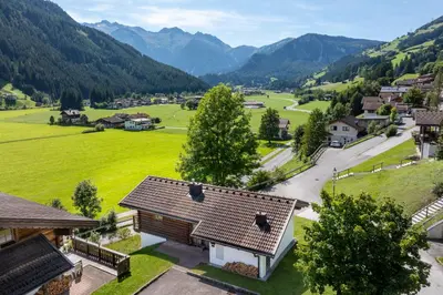 Naturlandschaft in der Nähe des Ferienhauses