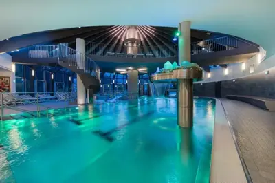 Der Swimmingpool an oder in der Nähe von Schöneben Zwillinger Hütte