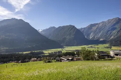 Naturlandschaft in der Nähe des Ferienhauses