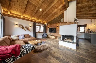 TV/Unterhaltungsangebot in der Unterkunft Nationalpark Chalet Kreuzkogel