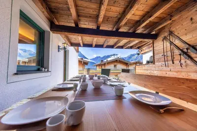 Grundriss der Unterkunft Nationalpark Chalet Rauhkopf
