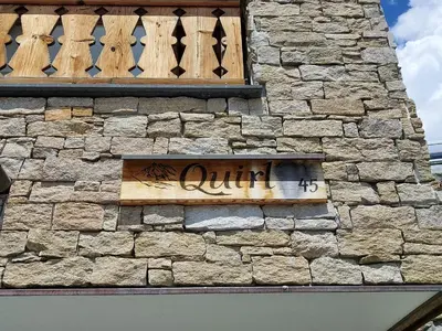 Grundriss der Unterkunft Nationalpark Chalet Quirl