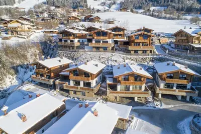 Nationalpark Chalet Arventalspitze im Winter