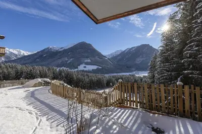 Naturlandschaft in der Nähe des Ferienhauses