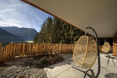 Naturlandschaft in der Nähe des Ferienhauses