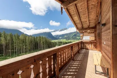 Naturlandschaft in der Nähe des Ferienhauses