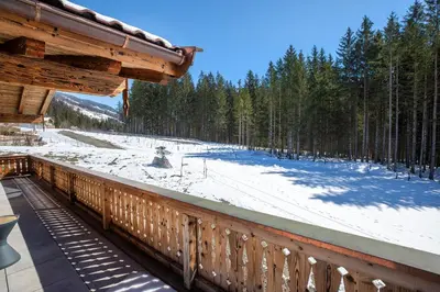 Nationalpark Chalet Vorderkopf im Winter