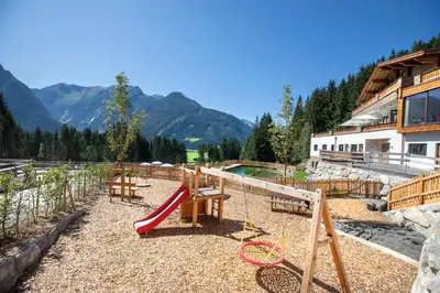 Naturlandschaft in der Nähe des Ferienhauses