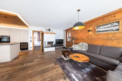 Küche/Küchenzeile in der Unterkunft Nationalpark Chalet Habachspitze