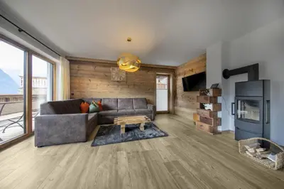 TV/Unterhaltungsangebot in der Unterkunft Nationalpark Chalet Grosser Happ