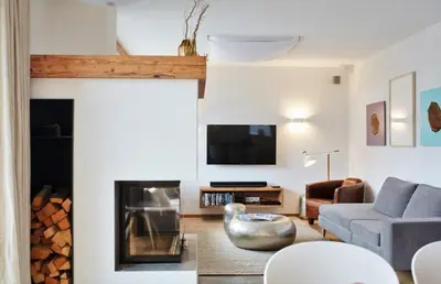 TV/Unterhaltungsangebot in der Unterkunft Nationalpark Chalet Gamsmutter