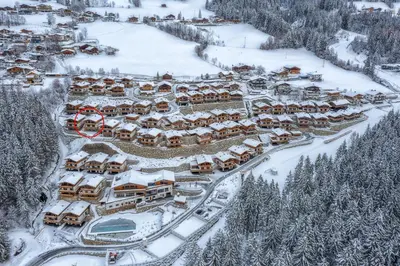Nationalpark Chalet Kleinvenediger im Winter
