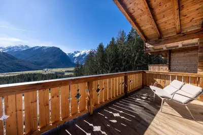 Naturlandschaft in der Nähe des Ferienhauses