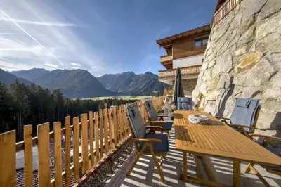 Naturlandschaft in der Nähe des Ferienhauses