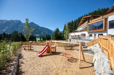Naturlandschaft in der Nähe des Ferienhauses