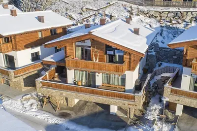 Nationalpark Chalet Schwarze Wand im Winter
