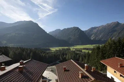 Naturlandschaft in der Nähe des Ferienhauses