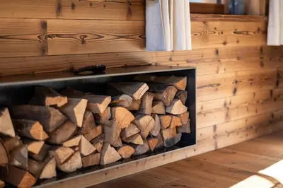 Grundriss der Unterkunft Nationalpark Chalet Blindis