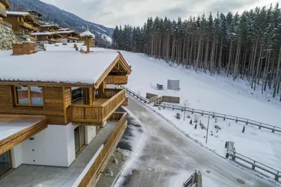 Nationalpark Chalet Malhamhorn im Winter
