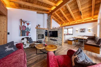 TV/Unterhaltungsangebot in der Unterkunft Nationalpark Chalet Kristallwand