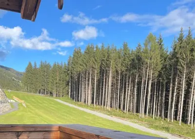 Naturlandschaft in der Nähe des Ferienhauses