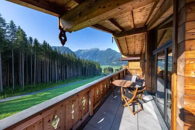 Naturlandschaft in der Nähe des Ferienhauses