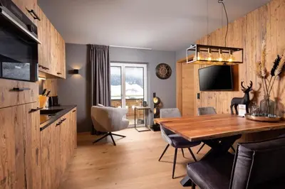 TV/Unterhaltungsangebot in der Unterkunft Schöneben Appartementen Top 3