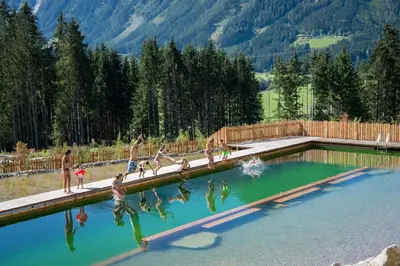Naturlandschaft in der Nähe des Ferienhauses