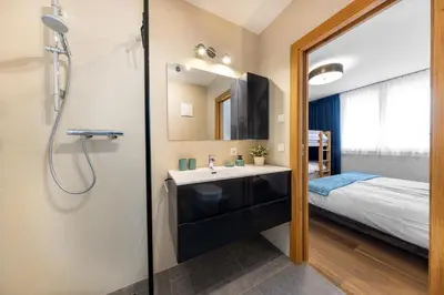 Ein Bett oder Betten in einem Zimmer der Unterkunft Residenz Wildkogelbahnen Top 3