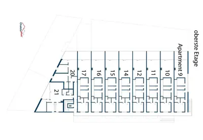 Grundriss der Unterkunft Residenz Wildkogelbahnen Top 3