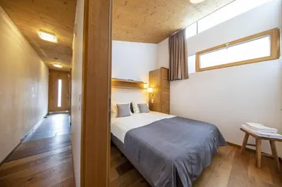 Ein Bett oder Betten in einem Zimmer der Unterkunft Residenz Wildkogelbahnen Top 14
