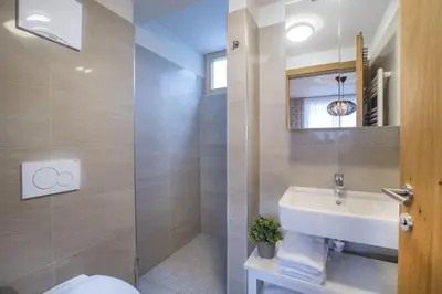 Ein Badezimmer in der Unterkunft Residenz Wildkogelbahnen Top 16