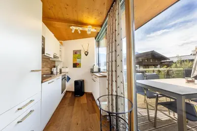Küche/Küchenzeile in der Unterkunft Residenz Wildkogelbahnen Top 20