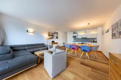Küche/Küchenzeile in der Unterkunft Residenz Wildkogelbahnen Top 5